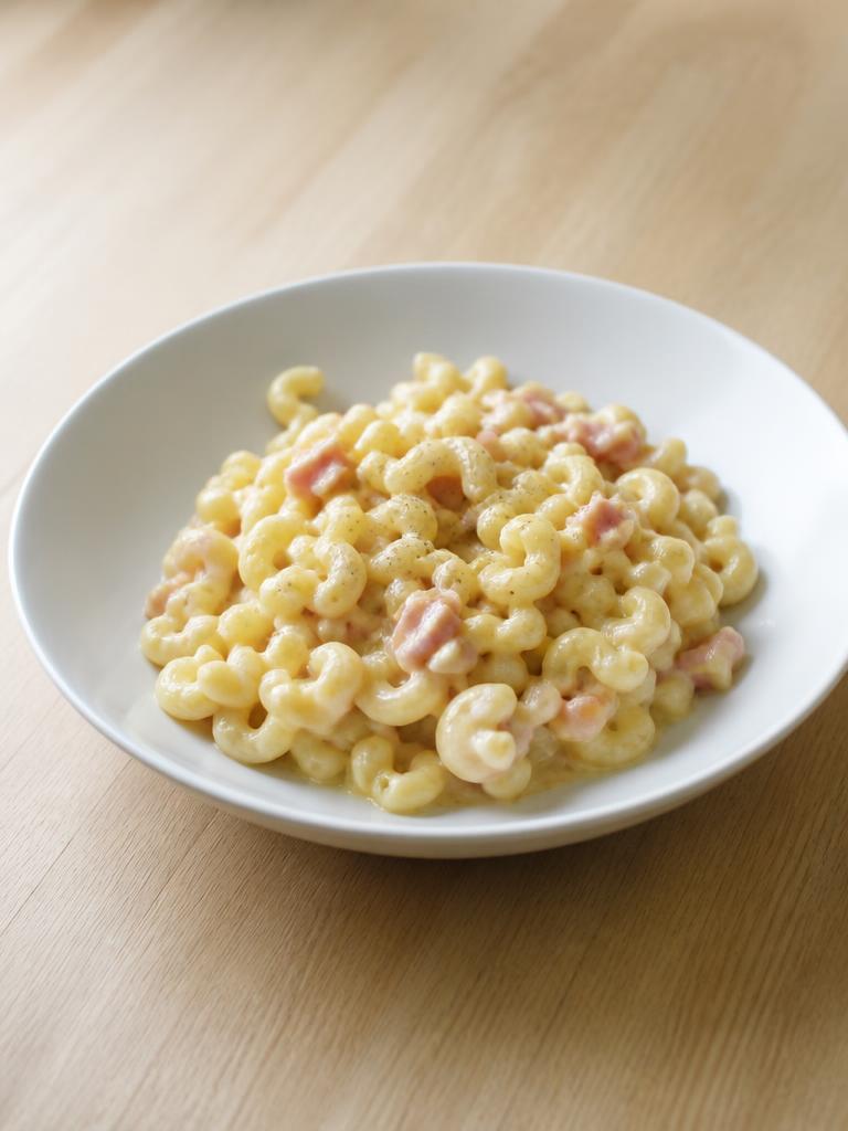 Coquillettes au jambon et à la crème