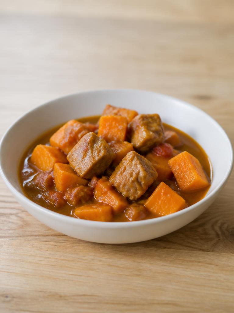 Ragoût de porc à la patate douce