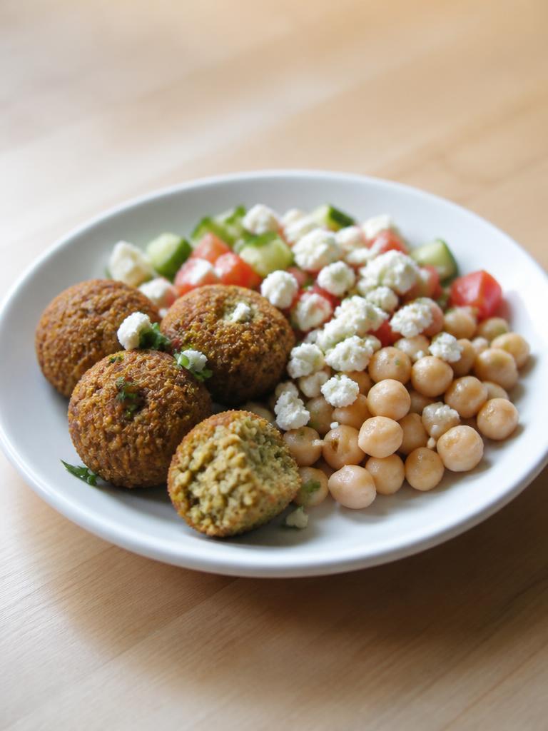 Falafels de pois chiches à la feta