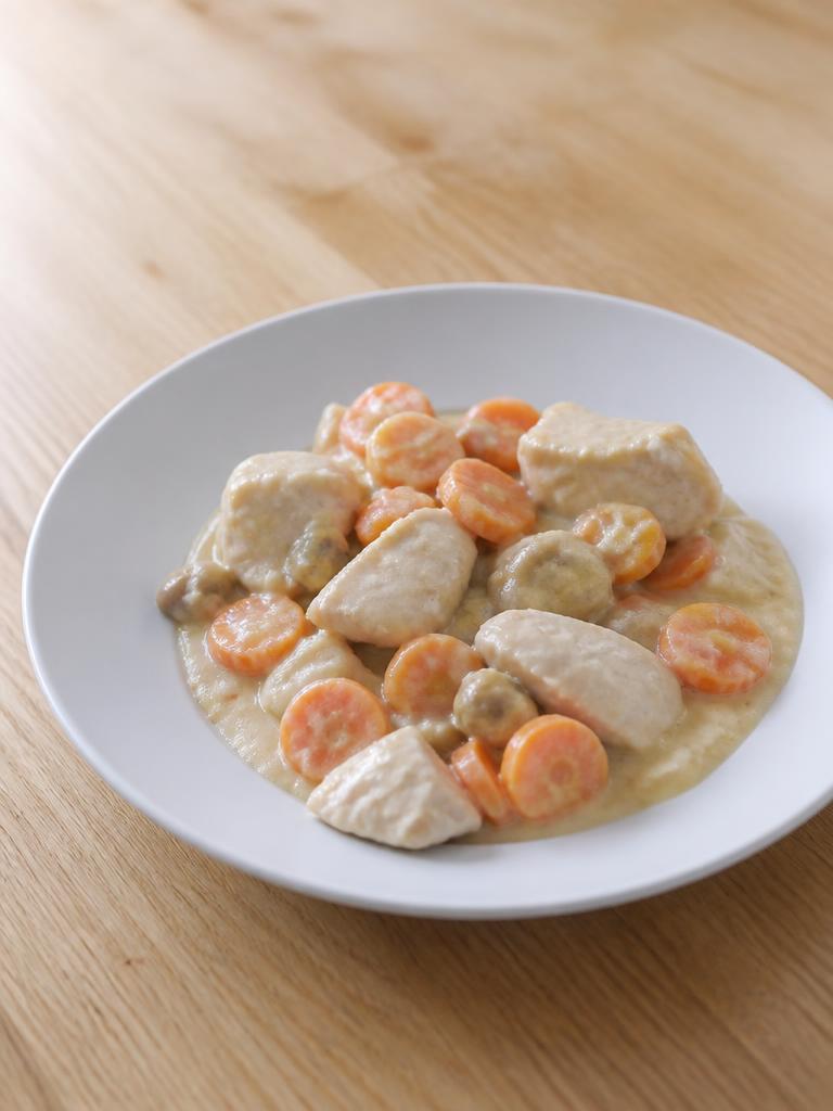 Blanquette de poulet express aux carottes