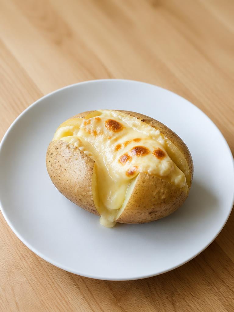 Pommes de terre vapeur au camembert fondu