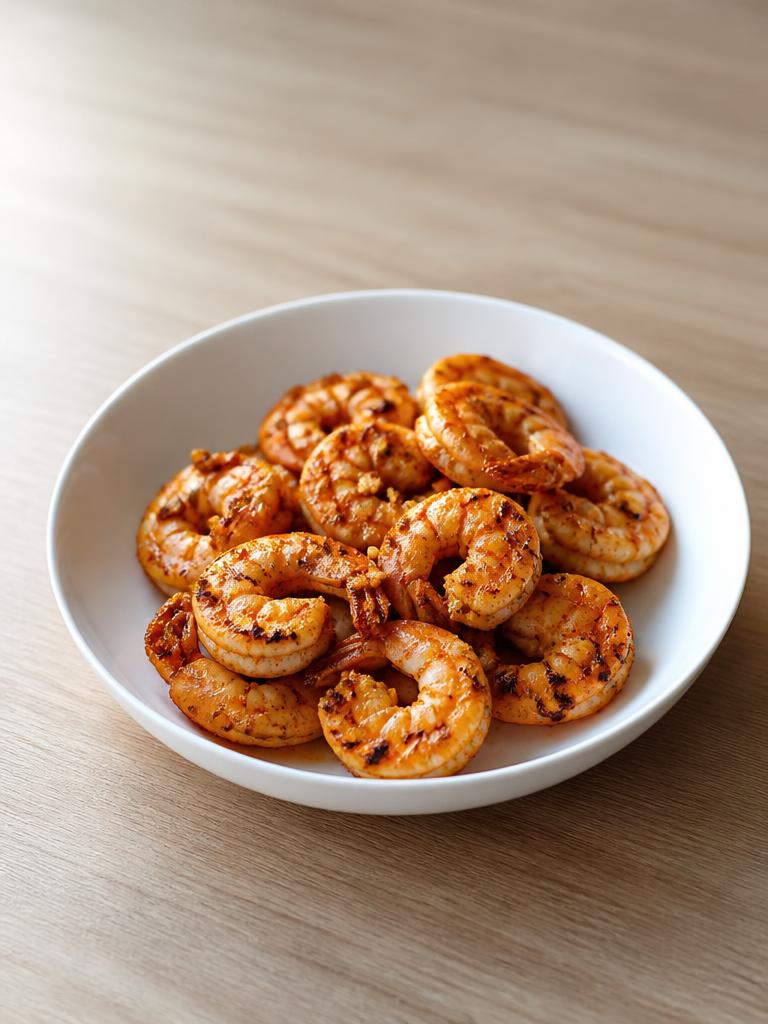 Crevettes à l'ail et au paprika à l'air fryer