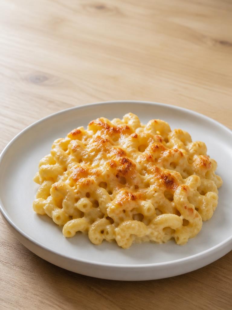 Coquillettes gratinées au comté, à la poêle