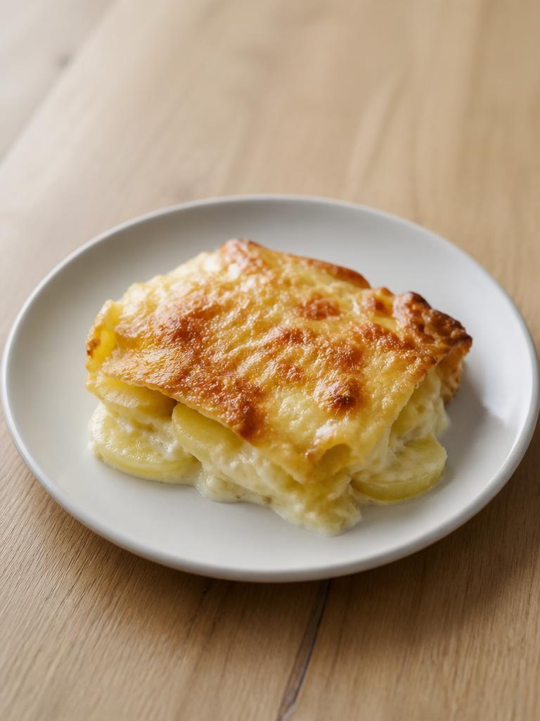 Gratin de pommes de terre au comté