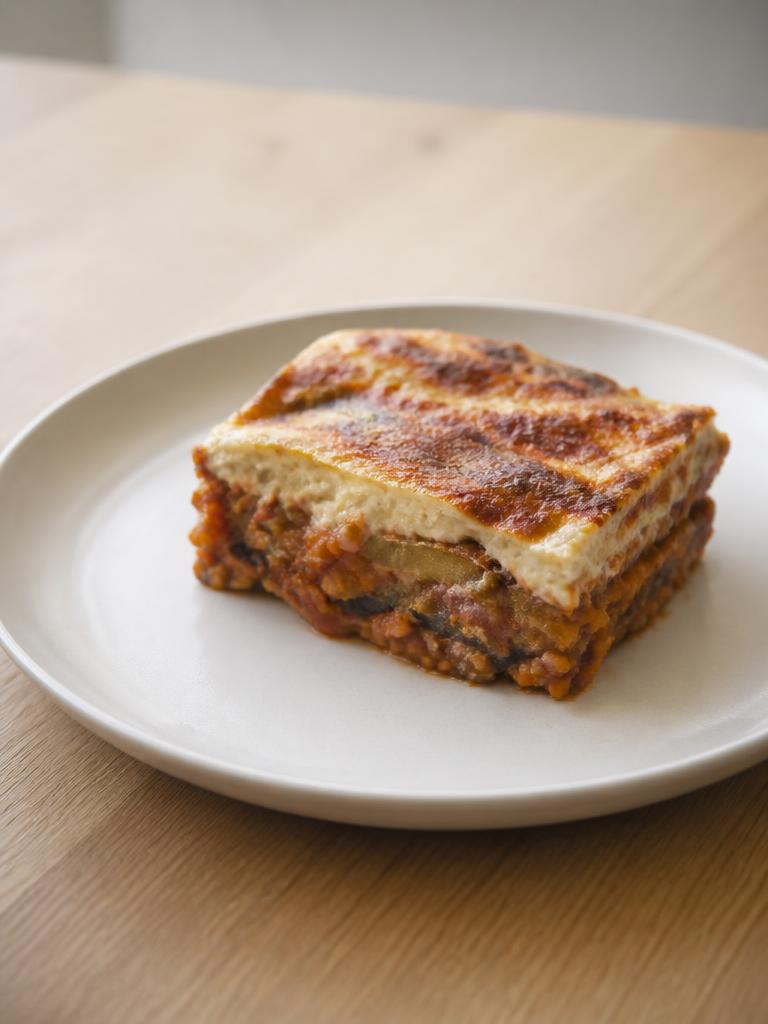 Moussaka de lentilles corail
