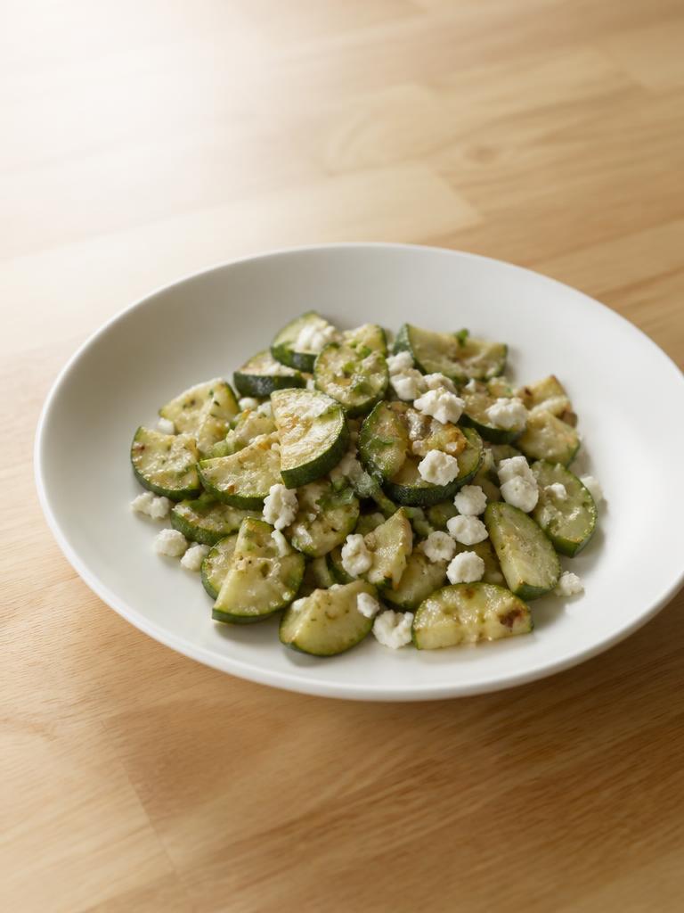 Poêlée de courgettes à la feta