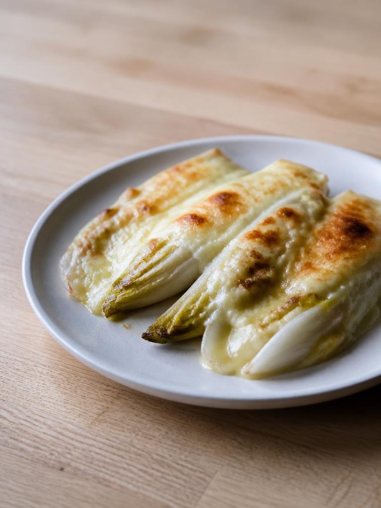 Endives gratinées au comté