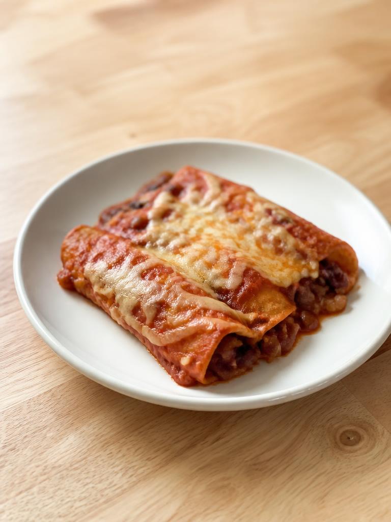 Enchiladas de haricots rouges