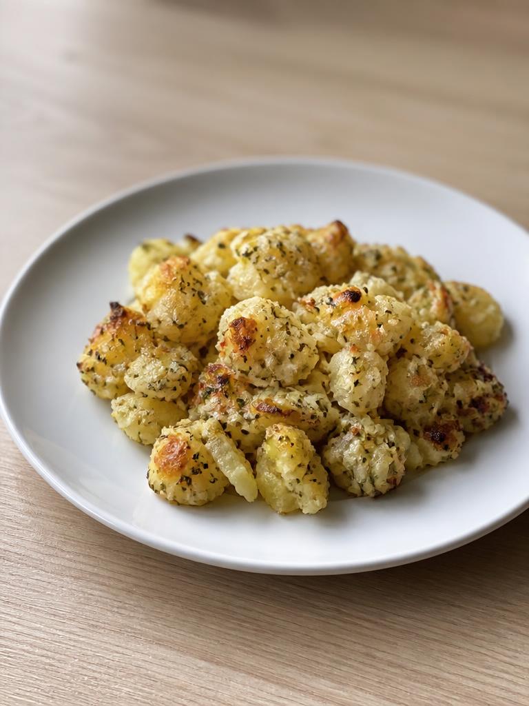 Pommes de terre aux herbes et à l'emmental à l'air fryer