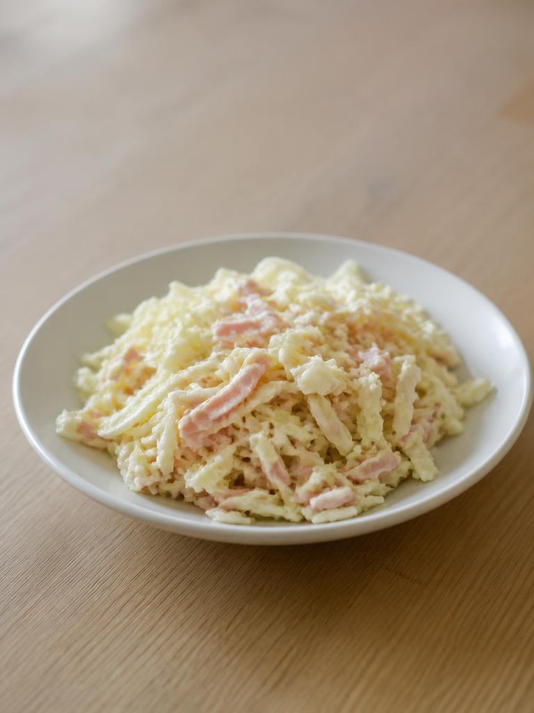 Salade de chou blanc au jambon