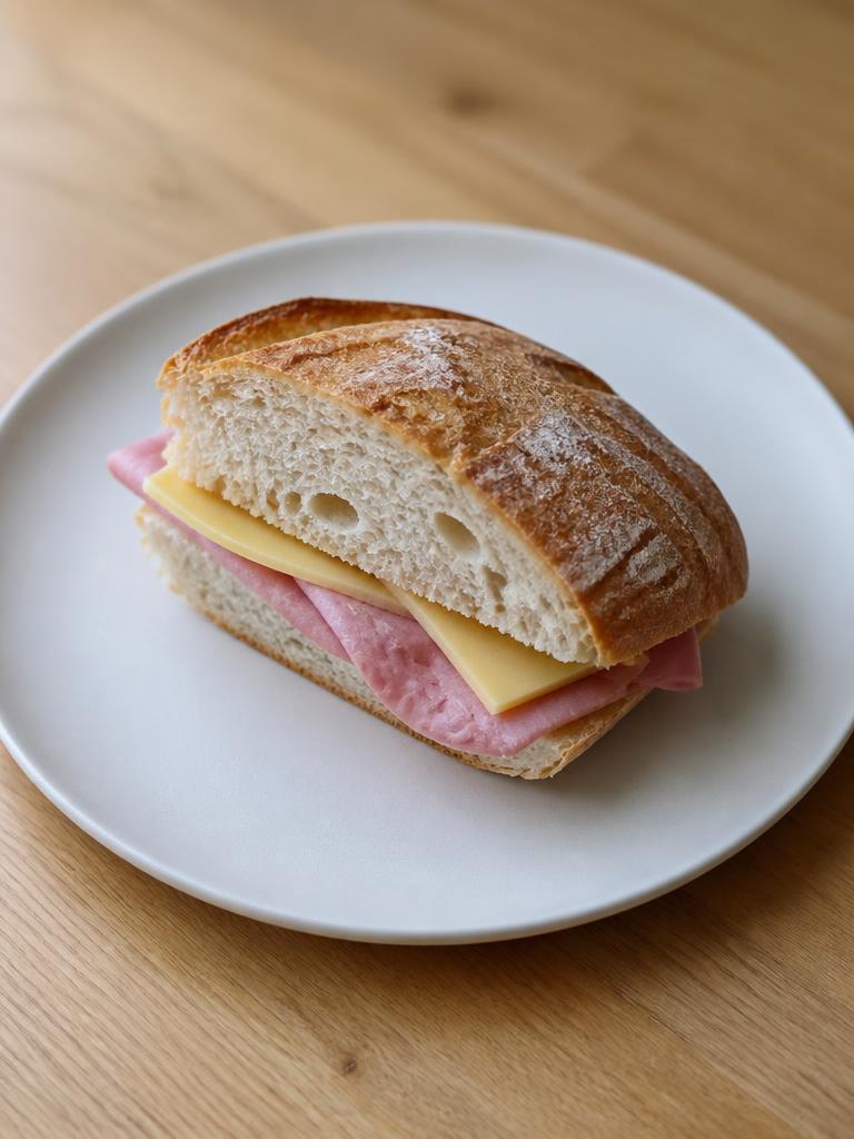 Sandwich jambon-comté