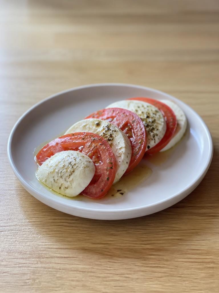 Tomate-mozzarella du matin