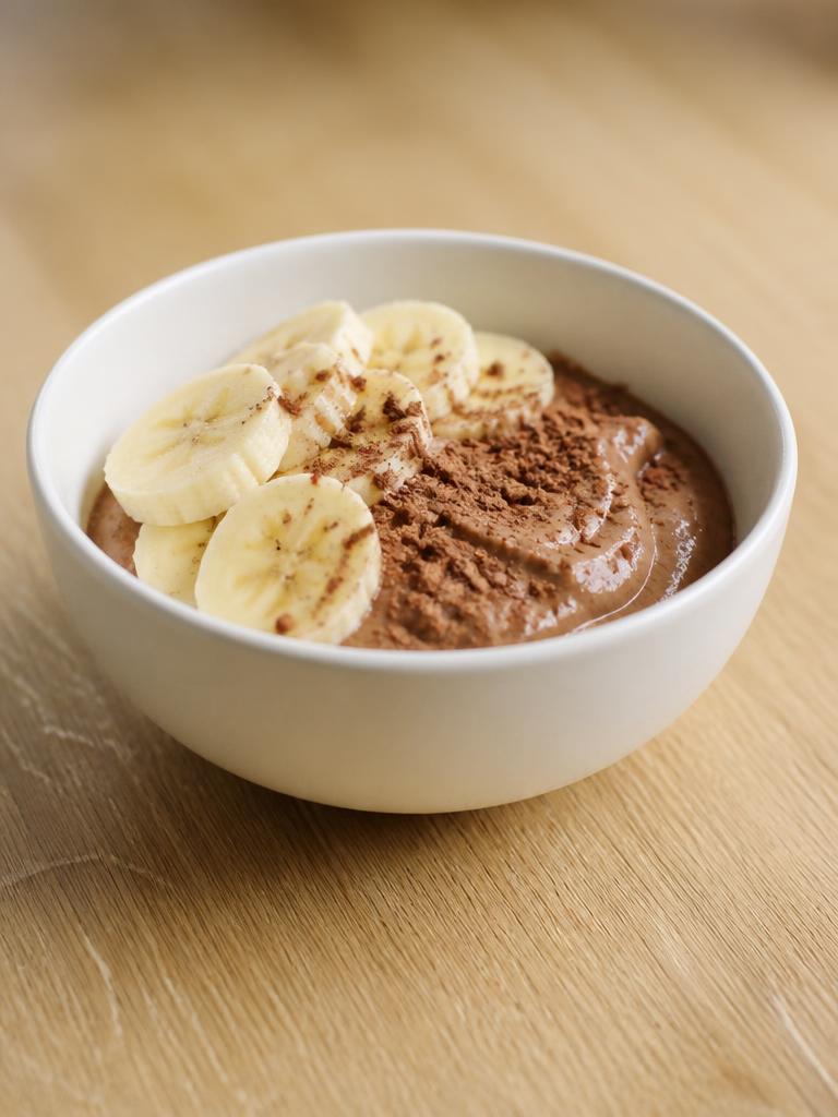 Bol de skyr au cacao et à la banane