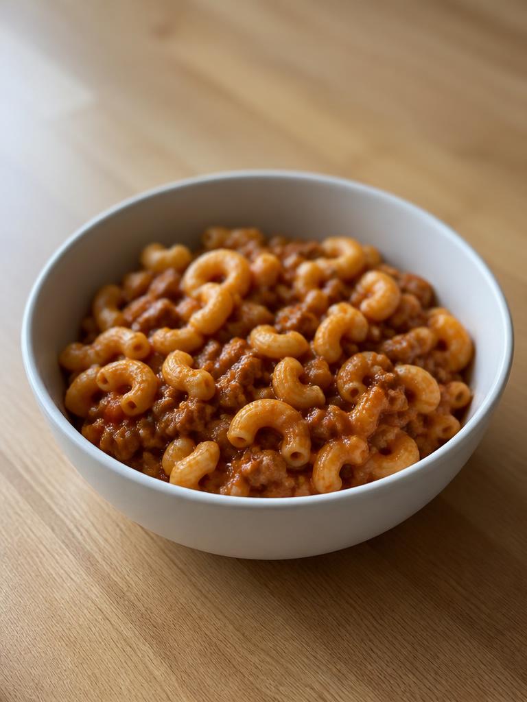 Coquillettes à la bolognaise au bol