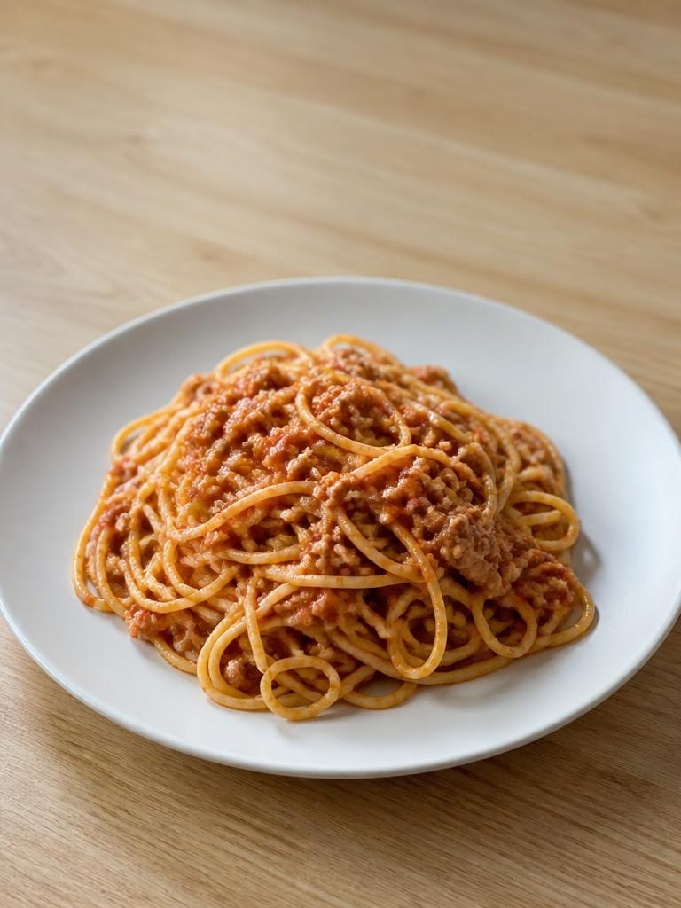 Spaghetti bolognaise maison