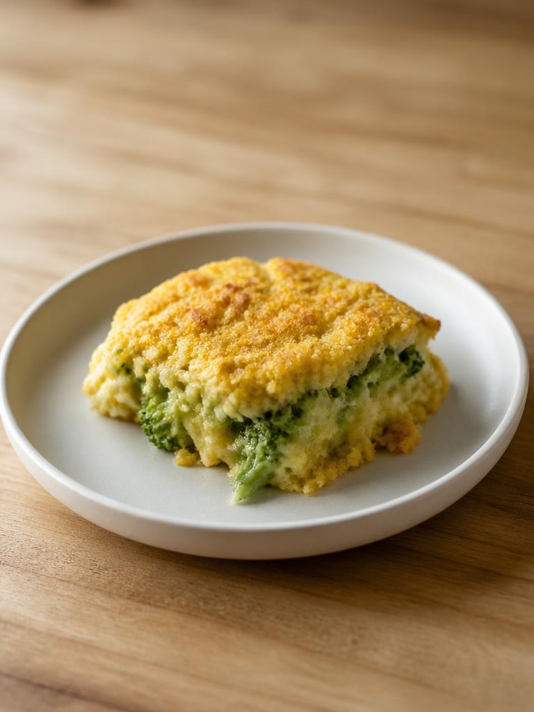 Boîte de polenta, comté et brocoli