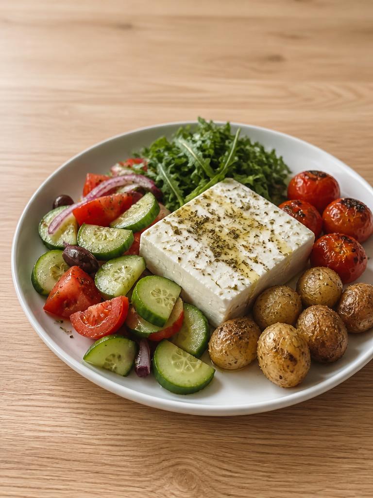 Plateau grec à la feta