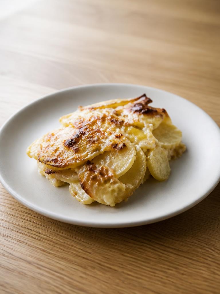 Pommes de terre boulangères au comté
