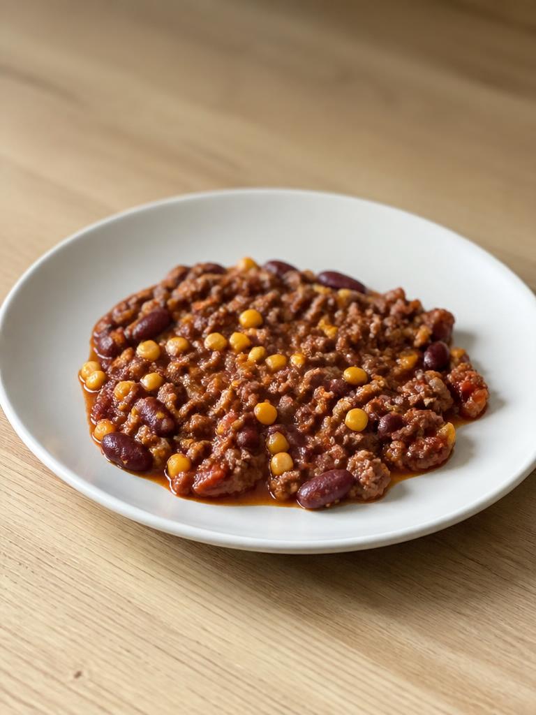 Chili con carne à la poêle